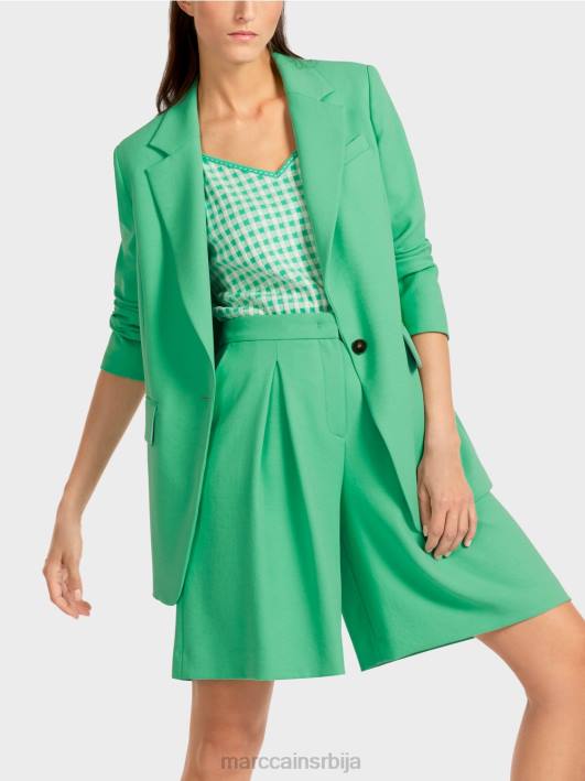 блејзер обичне боје Marc Cain D688193 светли жад одећу