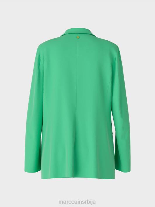 блејзер обичне боје Marc Cain D688193 светли жад одећу