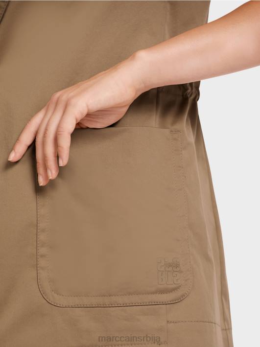 блејзер са језичком на рукаву Marc Cain D688198 лагана кафа одећу