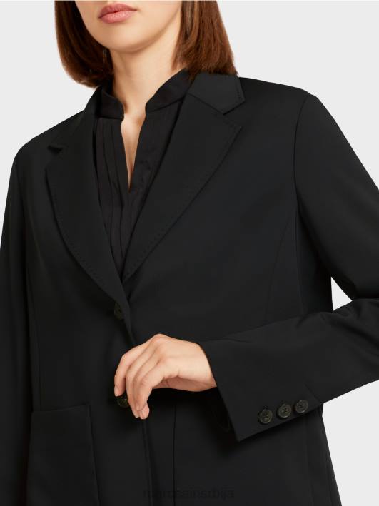блејзер са широким ревером Marc Cain D688206 црн одећу