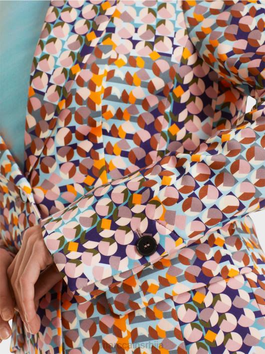 блејзер у меком дресу за роњење Marc Cain D688210 краљевски пурпур одећу