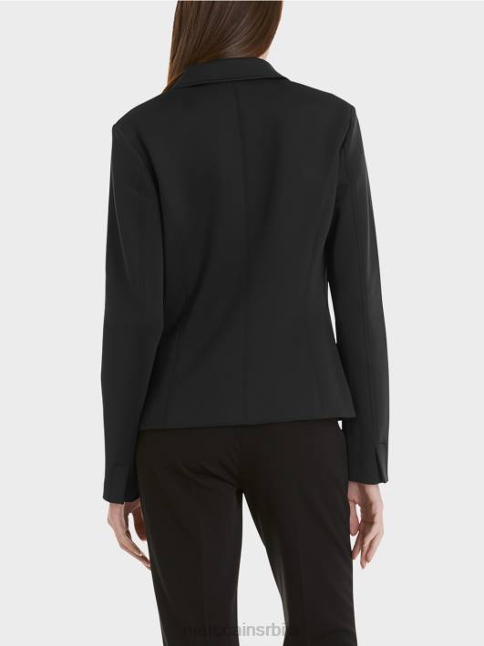 блејзер са закрпаним џеповима Marc Cain D688212 црн одећу