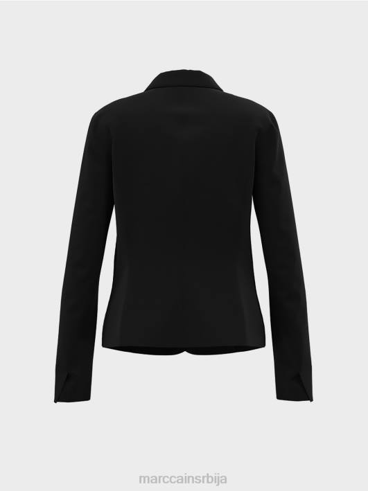блејзер са закрпаним џеповима Marc Cain D688212 црн одећу