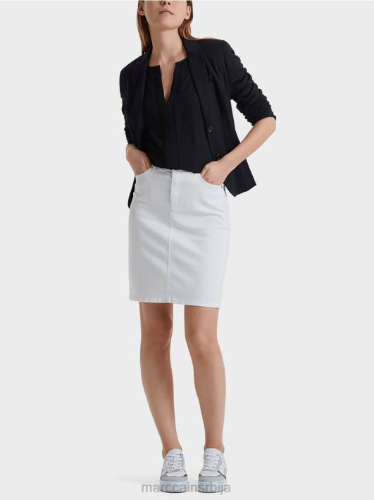 лагани блејзер у фином дресу Marc Cain D688213 поноћно плава одећу