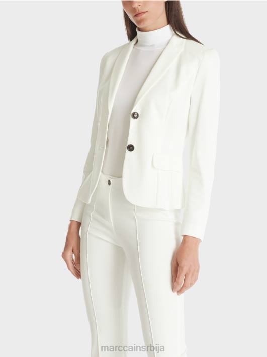 шарени блејзер Marc Cain D688215 прљаво бело одећу