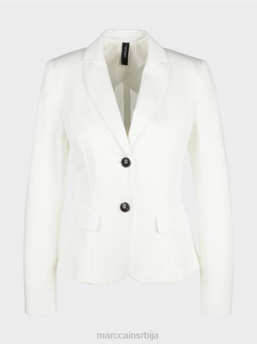 шарени блејзер Marc Cain D688215 прљаво бело одећу