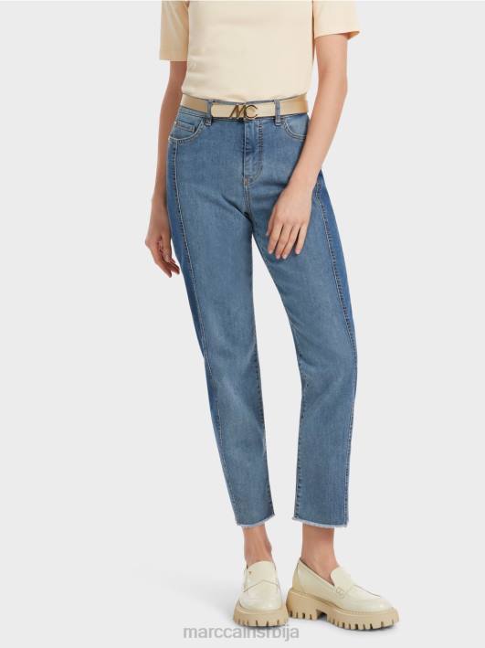 фили фармерке у патцхворк дизајну Marc Cain D688754 винтаге плава одећу