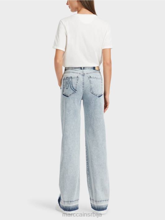 деним фармерке виган са дии ефектом Marc Cain D688761 лагани тексас одећу