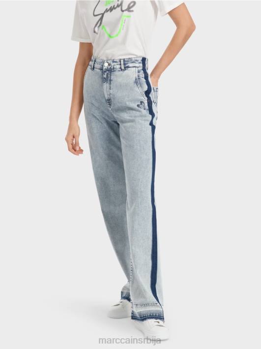 деним фармерке виган са дии ефектом Marc Cain D688761 лагани тексас одећу