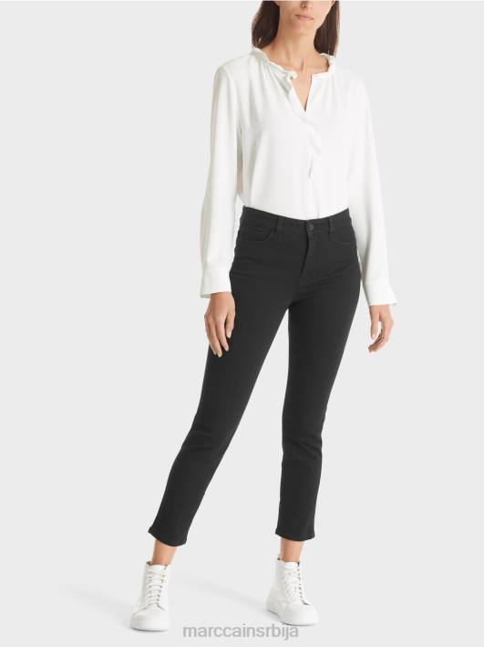 силаа фармерке "преиспитамо заједно". Marc Cain D688763 црн одећу