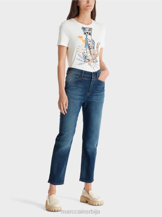 риад фармерке "преиспитамо заједно". Marc Cain D688779 плави тексас одећу