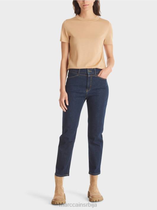 риад фармерке "преиспитамо заједно". Marc Cain D688780 старински индиго одећу