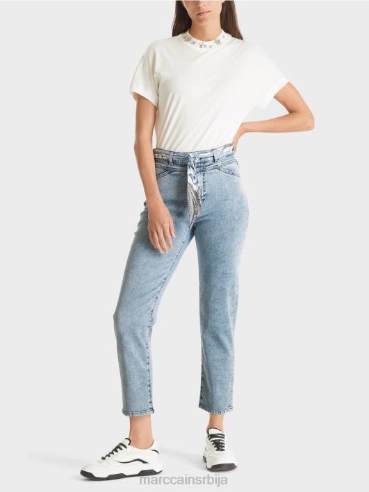 риад фармерке "преиспитамо заједно". Marc Cain D688783 винтаге плава одећу