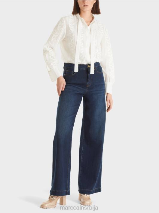 варри фармерке "преиспитамо заједно". Marc Cain D688784 старински индиго одећу