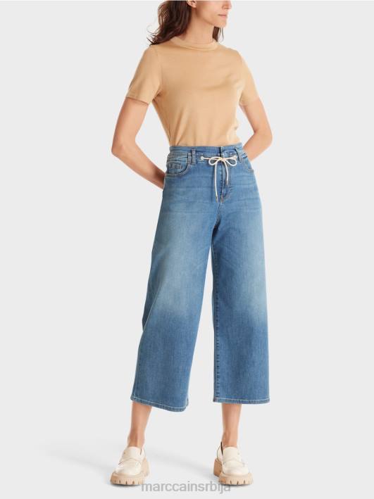 вилие фармерке са гајтаном Marc Cain D688787 плави тексас одећу