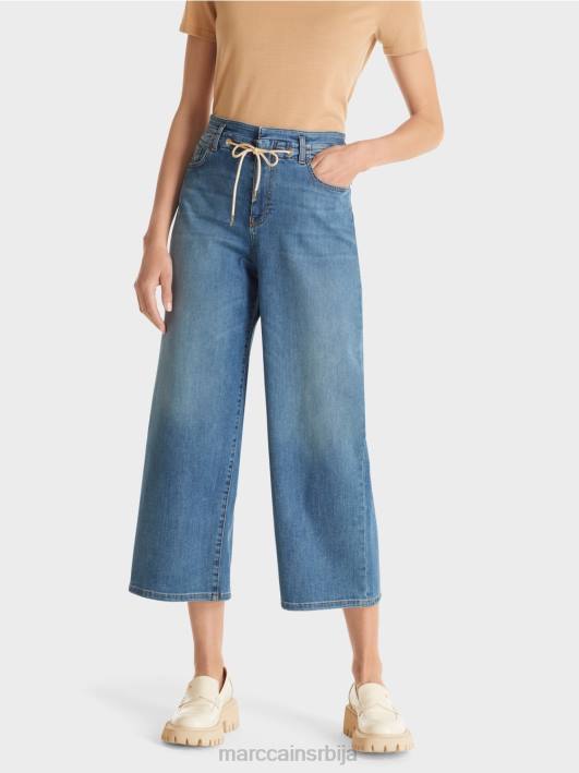 вилие фармерке са гајтаном Marc Cain D688787 плави тексас одећу