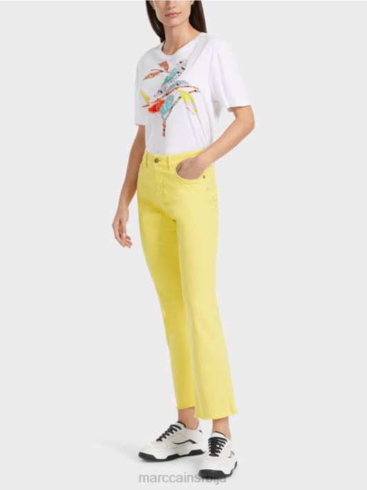 панталоне "преиспитамо заједно" форли Marc Cain D688789 меки лимун одећу