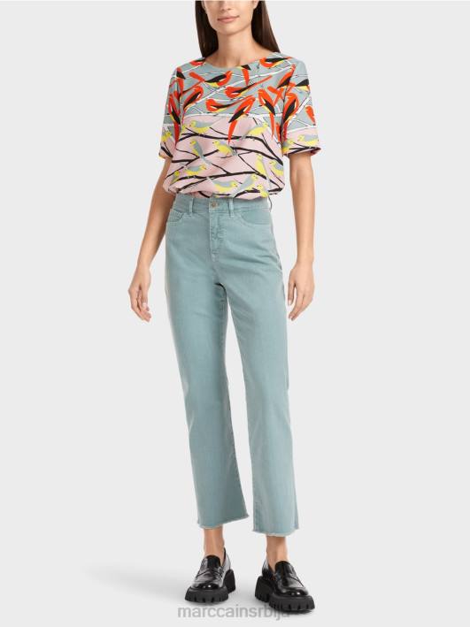 панталоне "преиспитамо заједно" форли Marc Cain D688790 тамно небо плаво одећу