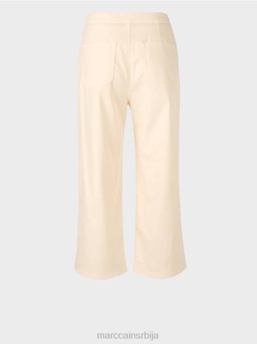 „промислите заједно“ фармерке са пет џепова Marc Cain D688792 цреме одећу