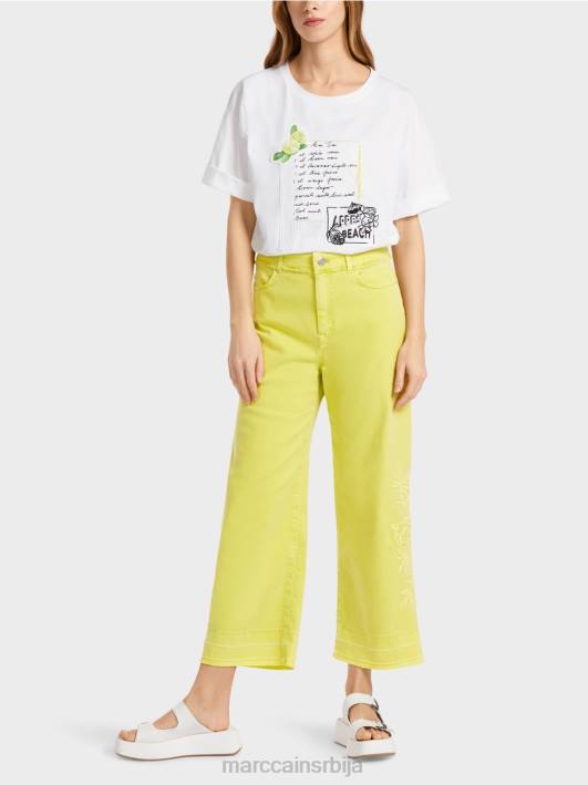 везене фармерке "преиспитамо заједно". Marc Cain D688793 кап лимуновог сока одећу