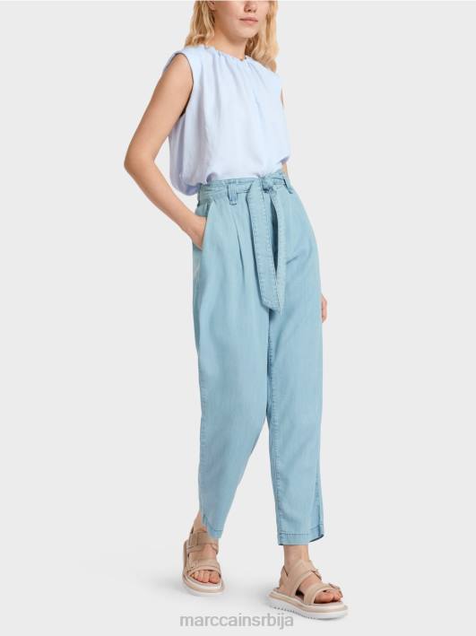 веллери фармерке "преиспитамо заједно". Marc Cain D688799 баби блуе одећу