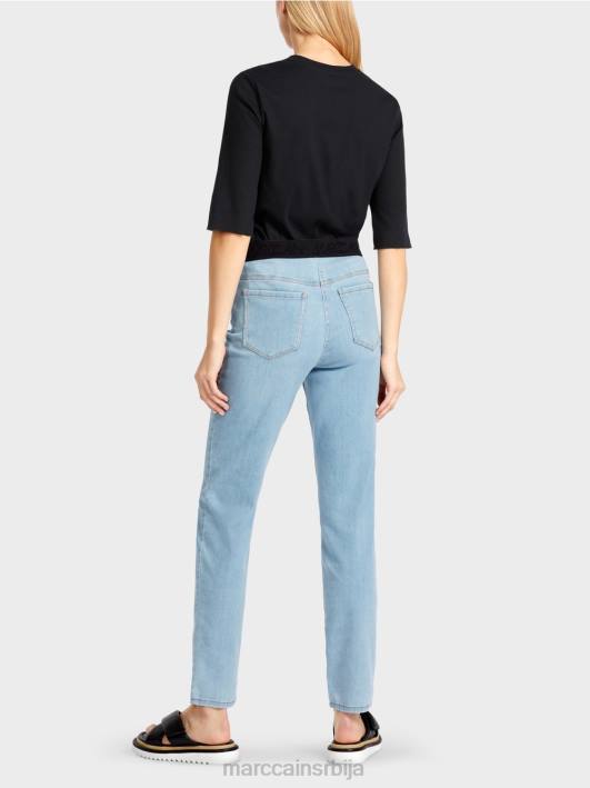 сиена еластичне растезљиве фармерке Marc Cain D688801 баби блуе одећу