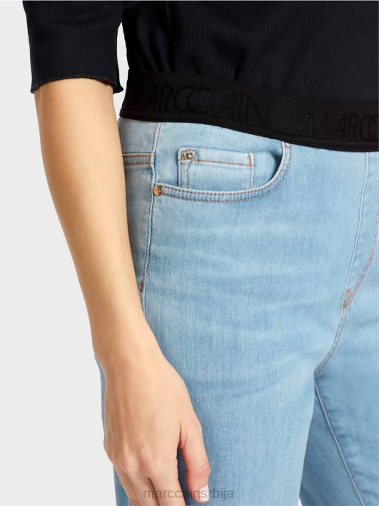 сиена еластичне растезљиве фармерке Marc Cain D688801 баби блуе одећу