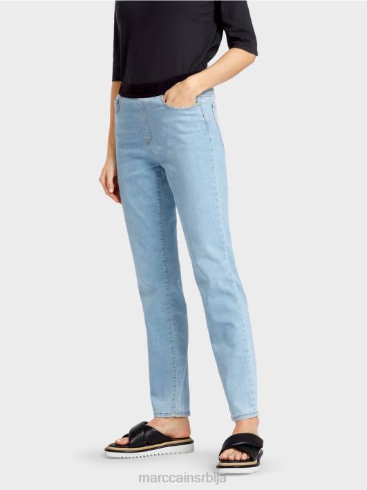 сиена еластичне растезљиве фармерке Marc Cain D688801 баби блуе одећу