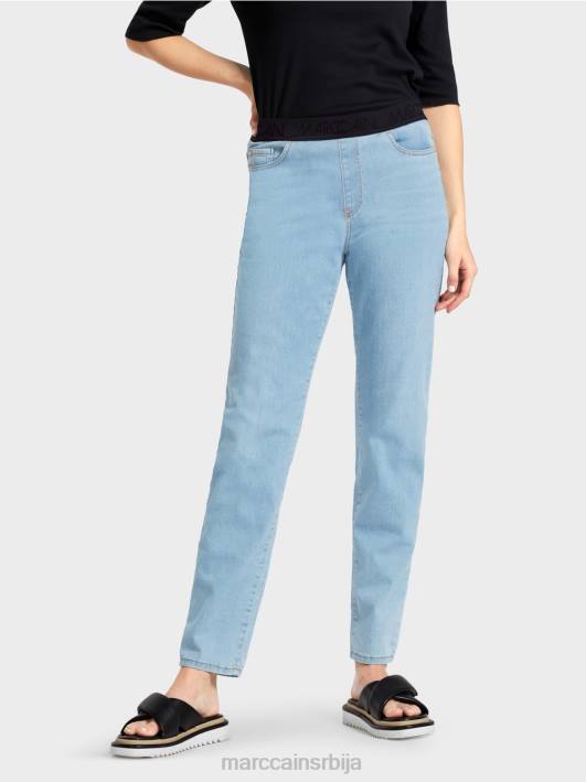 сиена еластичне растезљиве фармерке Marc Cain D688801 баби блуе одећу