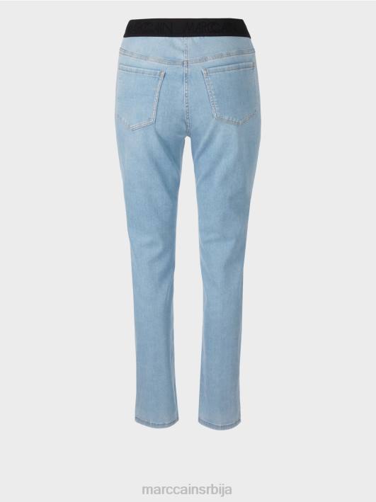 сиена еластичне растезљиве фармерке Marc Cain D688801 баби блуе одећу