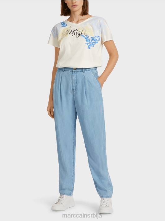 фармерке "преиспитамо заједно". Marc Cain D688805 баби блуе одећу