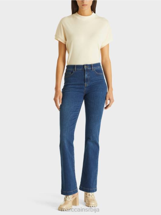 фаро фармерке "преиспитамо заједно". Marc Cain D688811 плави тексас одећу