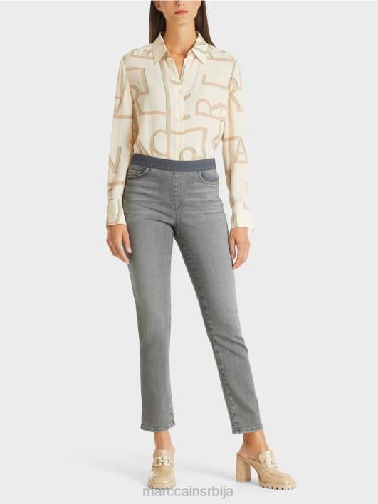 сиена фармерке "преиспитамо заједно". Marc Cain D688822 сива одећу