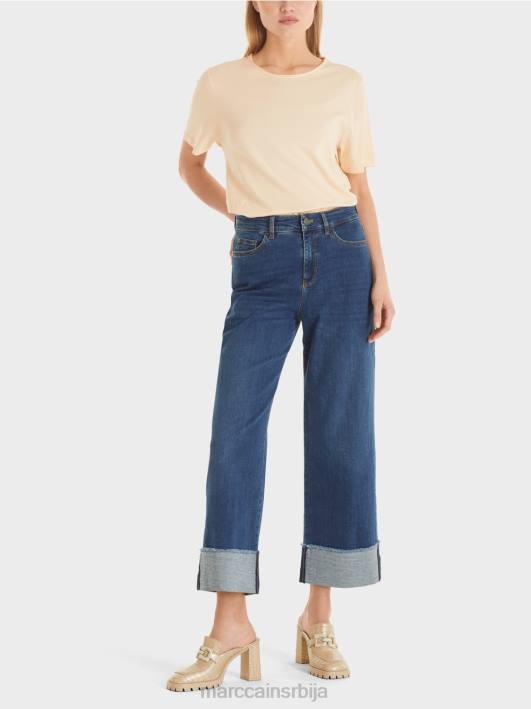 "преиспитати заједно" фармерке фес Marc Cain D688826 плави тексас одећу