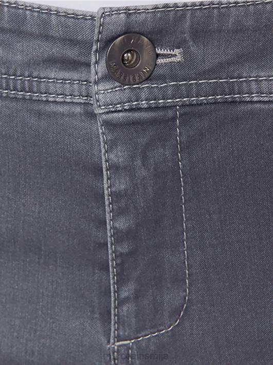 основне опране фармерке Marc Cain D688833 сива одећу