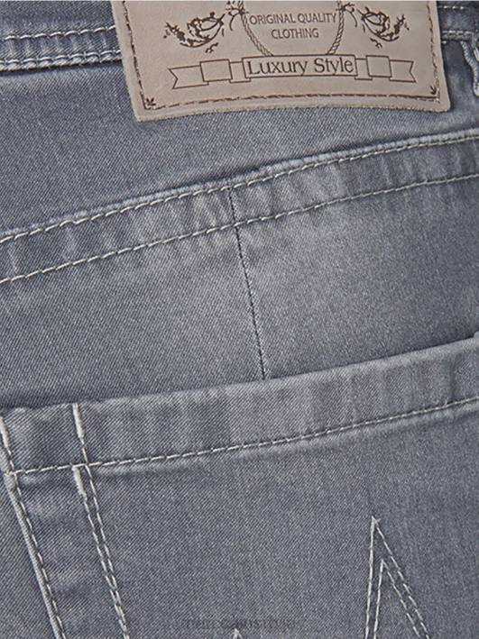 основне опране фармерке Marc Cain D688833 сива одећу