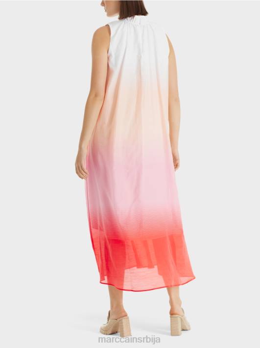 хаљина са градијентом боје Marc Cain D688104 светло розе одећу