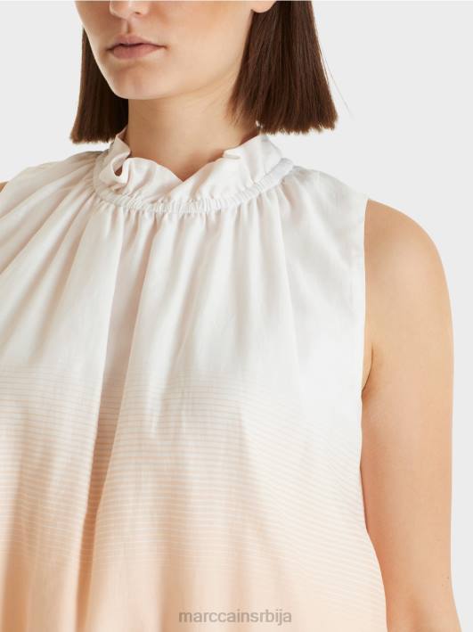 хаљина са градијентом боје Marc Cain D688104 светло розе одећу