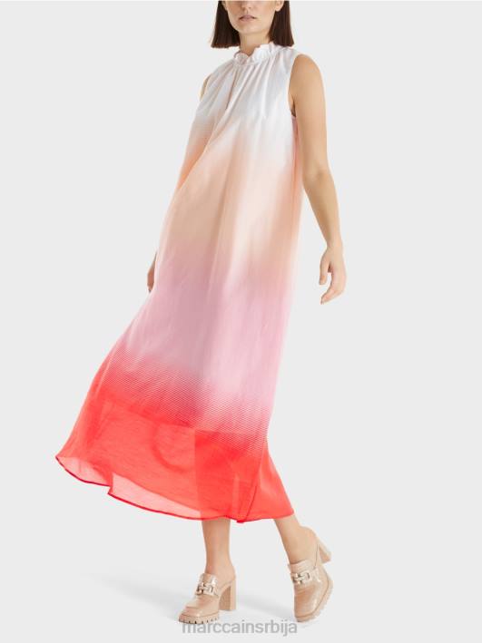 хаљина са градијентом боје Marc Cain D688104 светло розе одећу