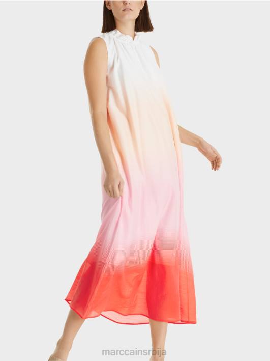 хаљина са градијентом боје Marc Cain D688104 светло розе одећу