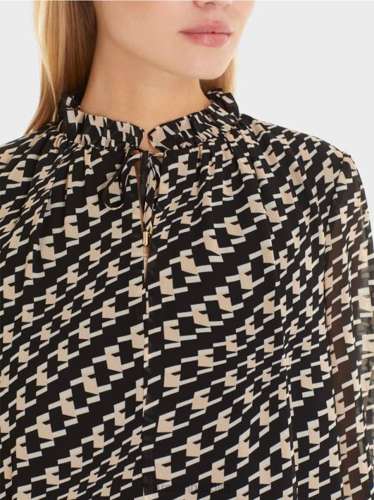 хаљина са графичким узорком Marc Cain D688126 црн одећу