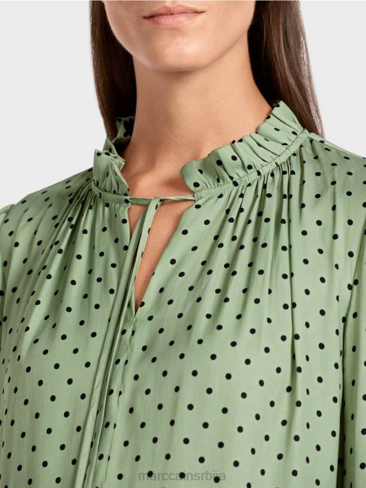 хаљина на точкице Marc Cain D688135 прах менте одећу