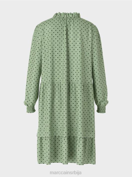 хаљина на точкице Marc Cain D688135 прах менте одећу