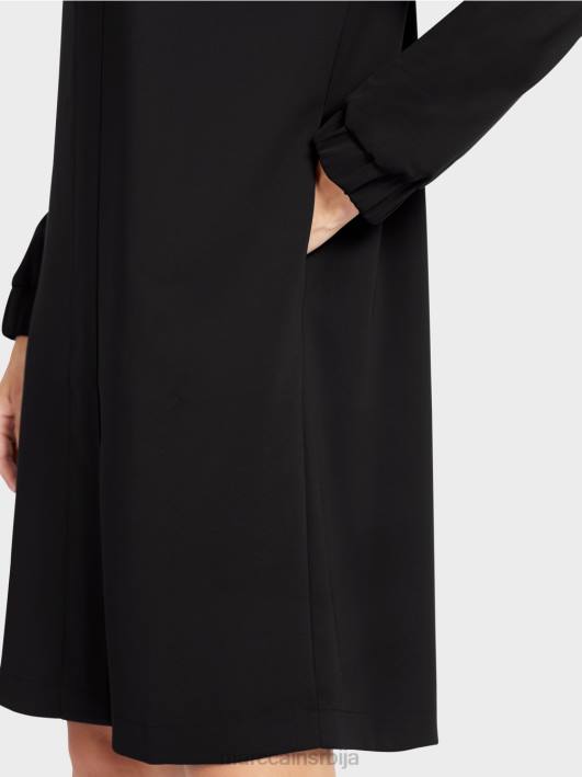 кратка, спортска хаљина Marc Cain D688136 црн одећу