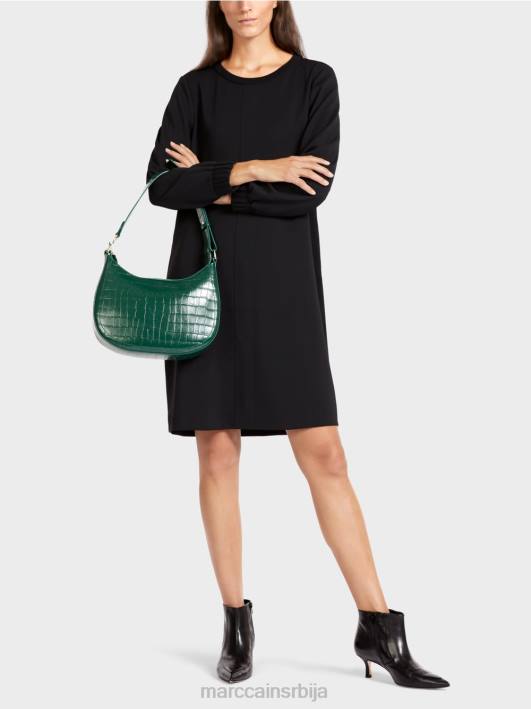 кратка, спортска хаљина Marc Cain D688136 црн одећу