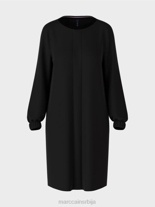 кратка, спортска хаљина Marc Cain D688136 црн одећу