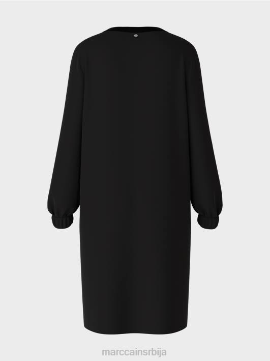кратка, спортска хаљина Marc Cain D688136 црн одећу