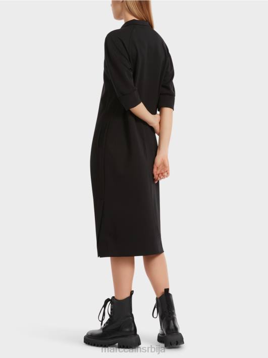 спортска дуга хаљина Marc Cain D68817 црн одећу