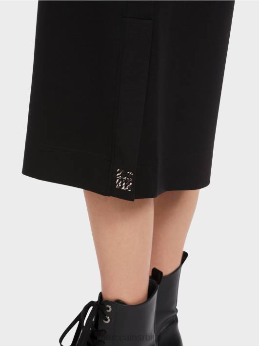 спортска дуга хаљина Marc Cain D68817 црн одећу