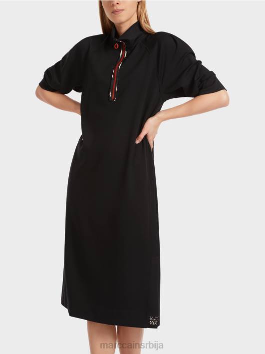 спортска дуга хаљина Marc Cain D68817 црн одећу